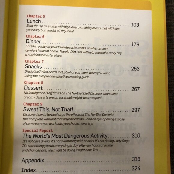 The Eat This, Not That! No-Diet Diet The World's Easiest Weight-Loss Plan Book - Picture 4 of 4